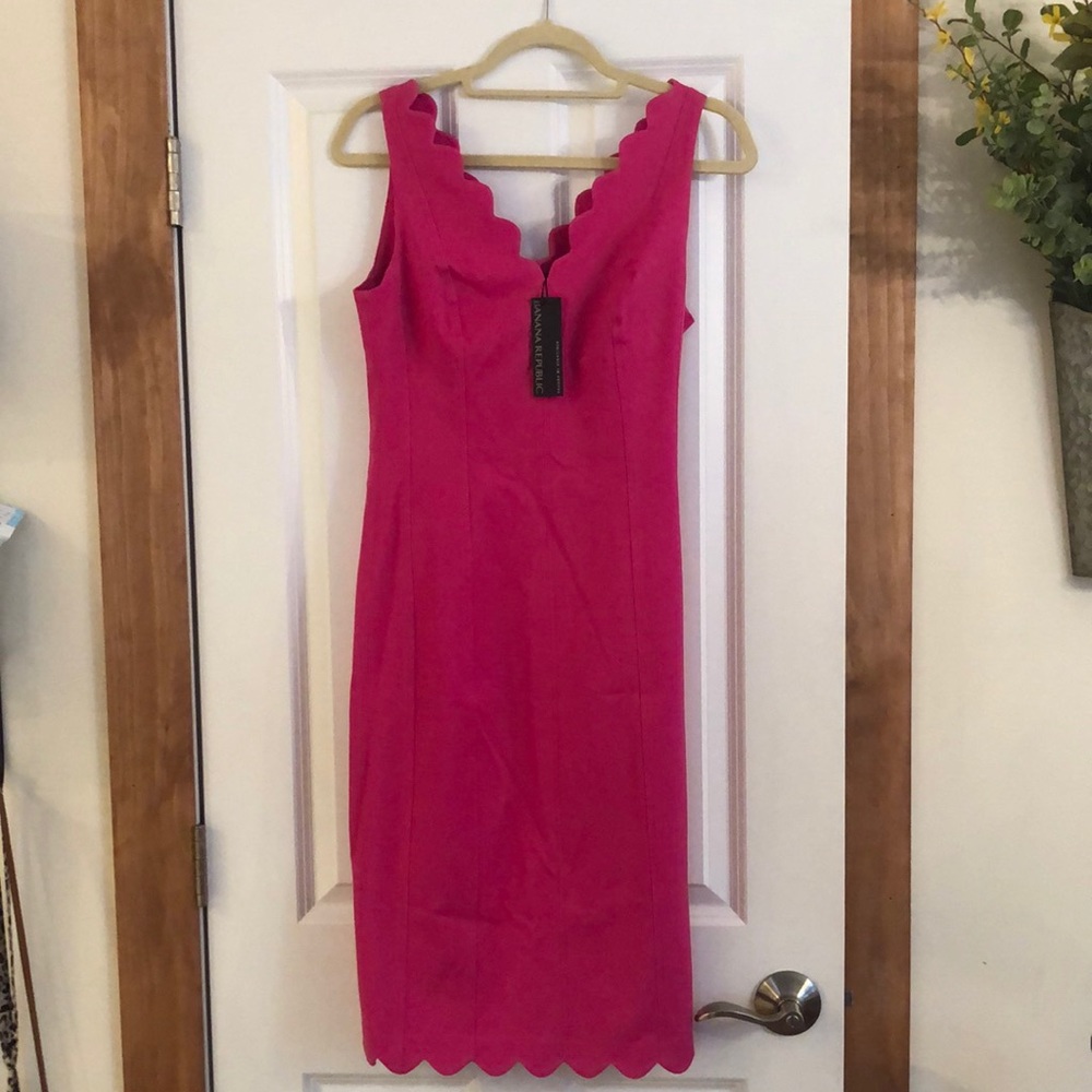 Banana Republic Pink Cocktail Dress
